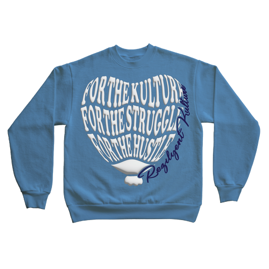 UNC REZILYENT HEART CREW NECK